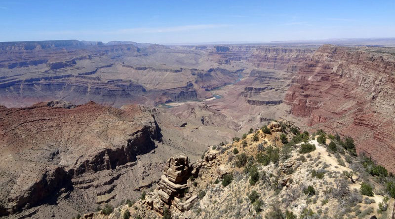 South Rim View Point Grand Canyon