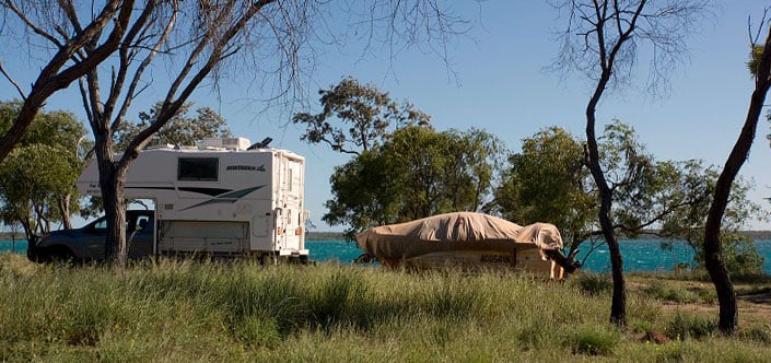 Bush Camp Near Cape Leveque Western Australia