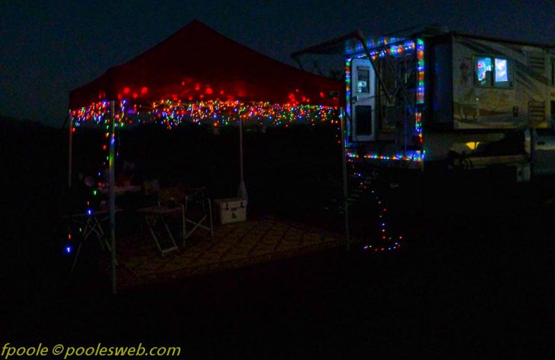 Camper Christmas Lights