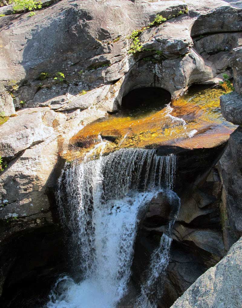 Grafton Notch State Park In Maine Waterfall