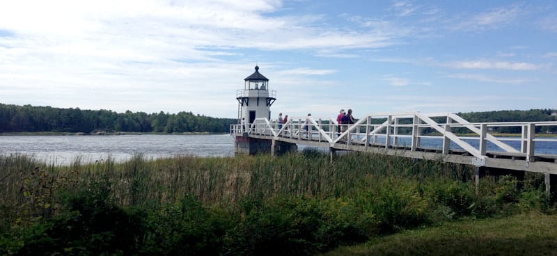 Kennebec River Near Bath Maine