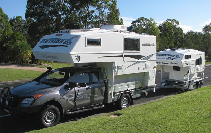 Northern Lite Towing Camper