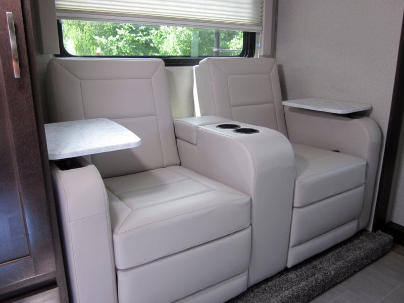 2020 Eagle Cap Theater Seating With Swing Out Tables
