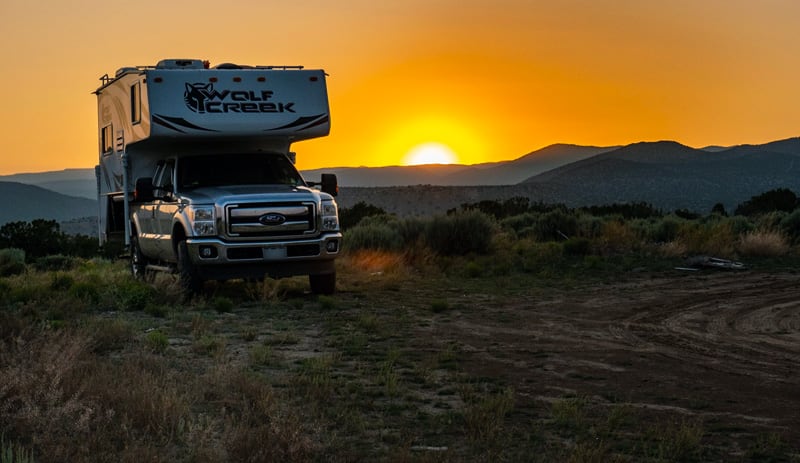 Boondocking Carson National Forest