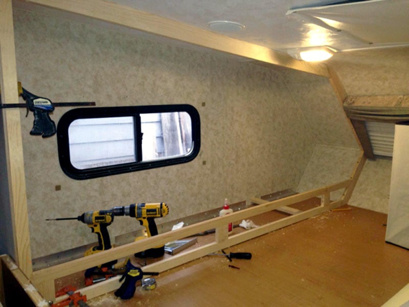 Construction Of Bedroom Cubbies