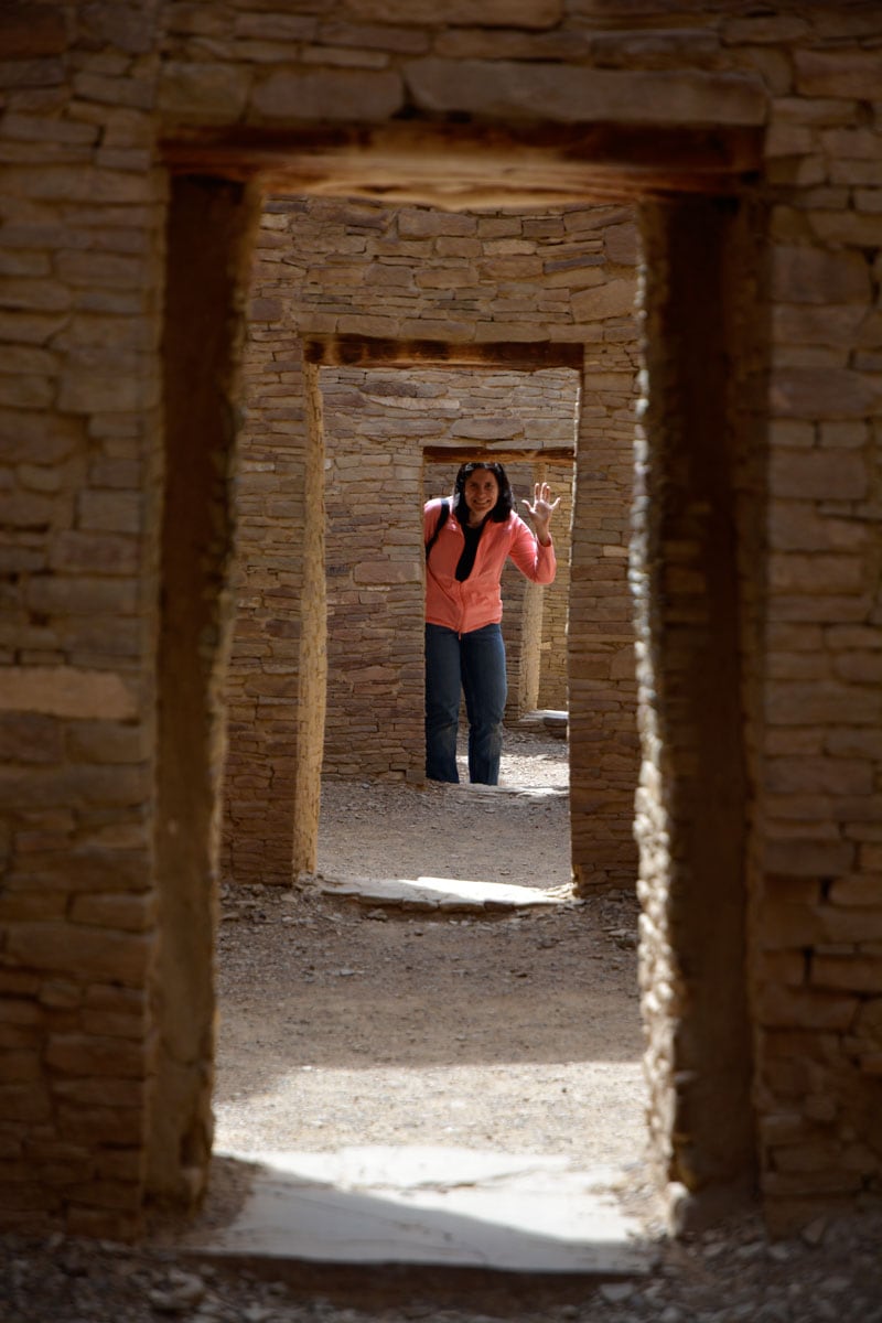 Doorways Lined Up Chaco Culture