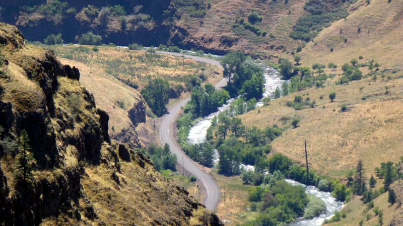 Hat Point Road Oregon Hells Canyon