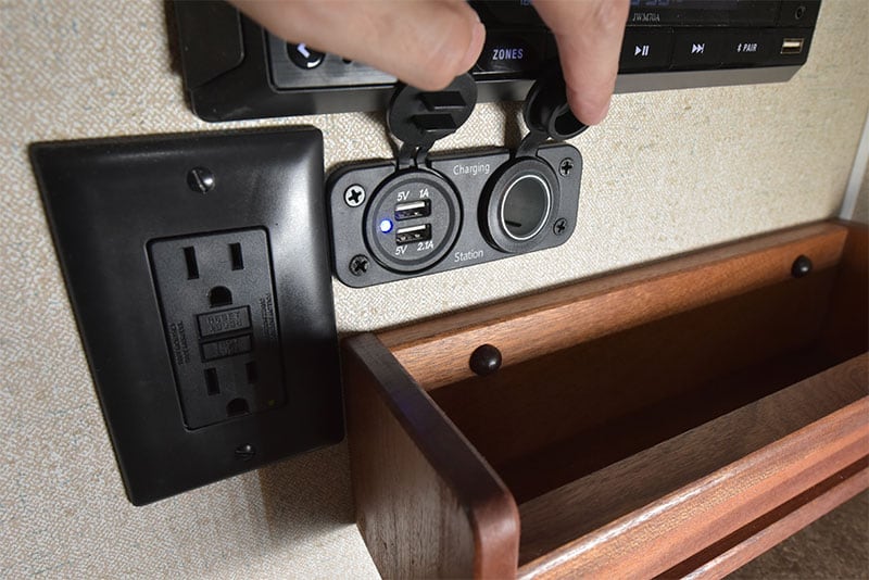 Northern Lite Limited USB Outlets Kitchen Area