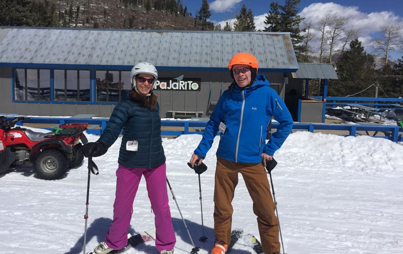 Pajarito Ski Jenny And Todd