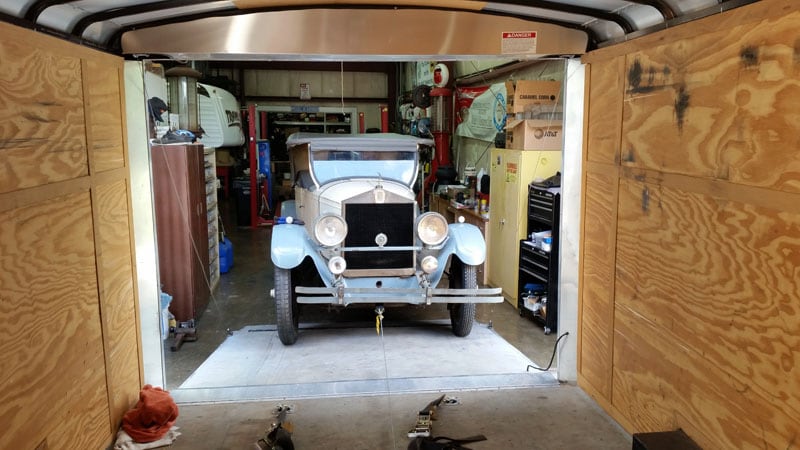 1924 Series A Moon Touring To A Fellow Club Member In Cedar Crest, New Mexico