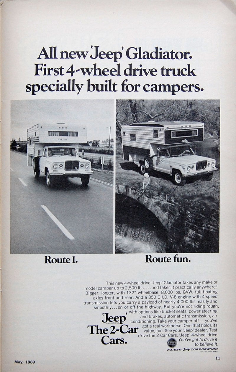 1969 Jeep Gladiator Ad