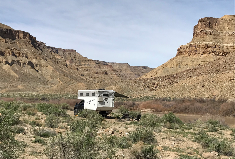 Boondock Camping Along The Green River Utah