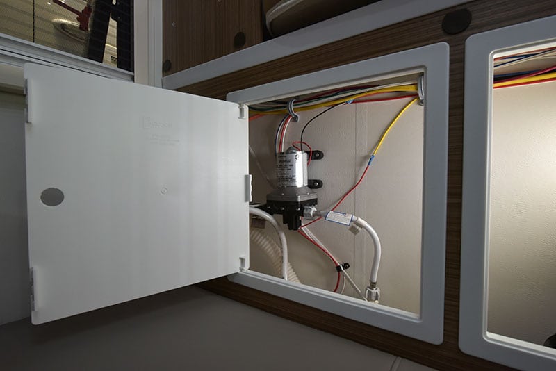 Cirrus 720 Forward Wall Access Panels Water Pump