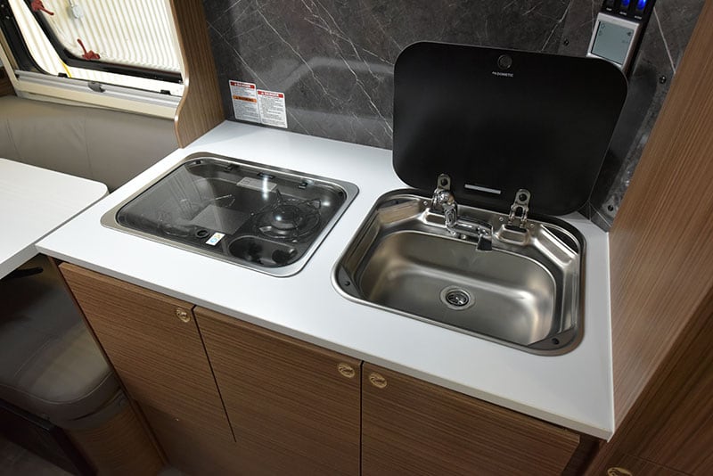 Cirrus 720 Kitchen Countertop Sink Open