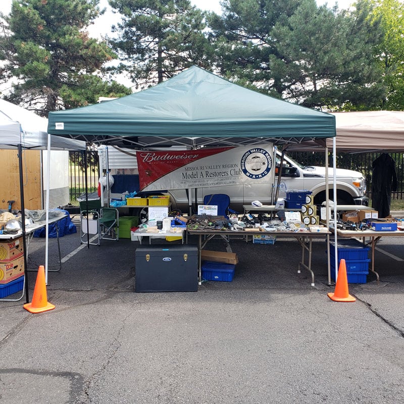 Ford Model A Parts At A National Model A Restorers Club Meet