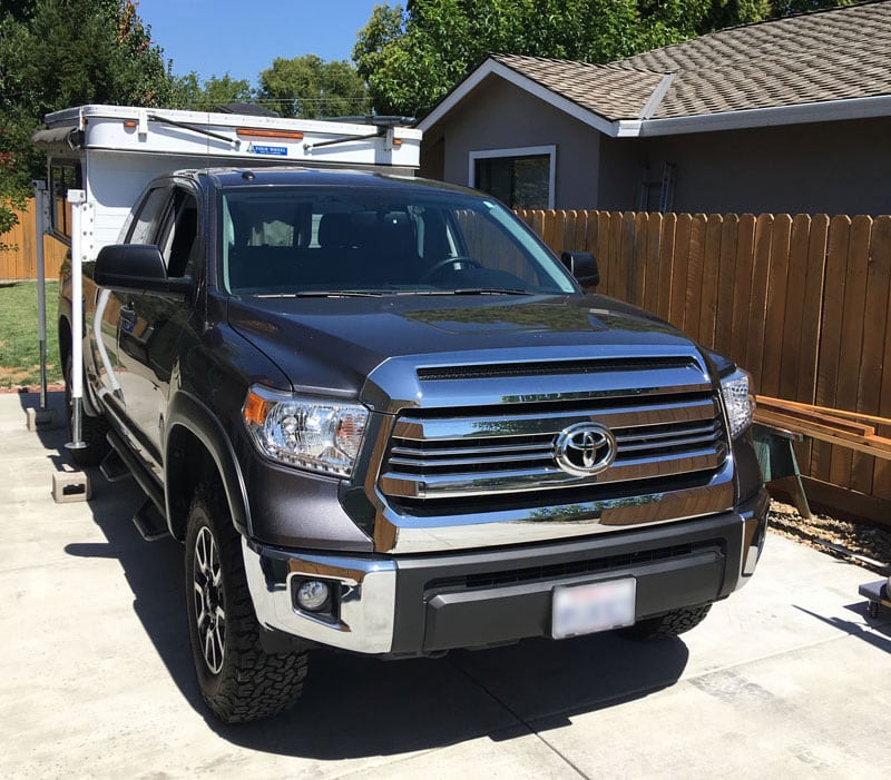 Four Wheel Camper On Toyota Truck Caboverless