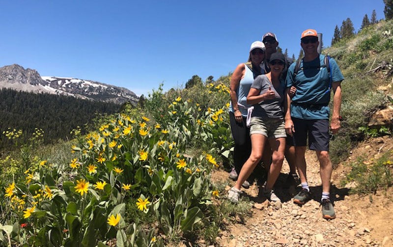 Hiking To High Country Lake California