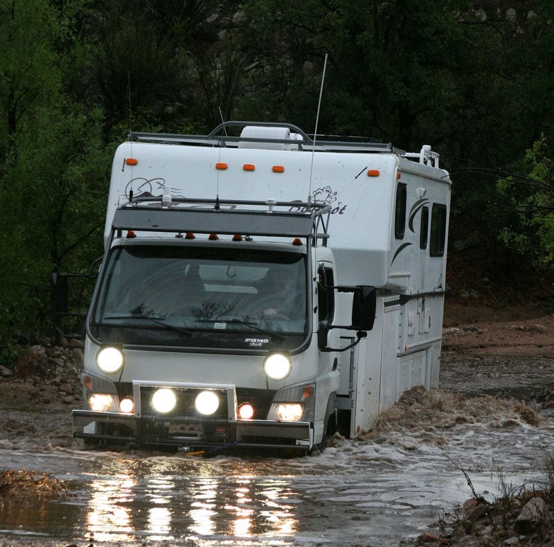 Hit Wash Water Crossing, Santa Maria Mountains Arizona