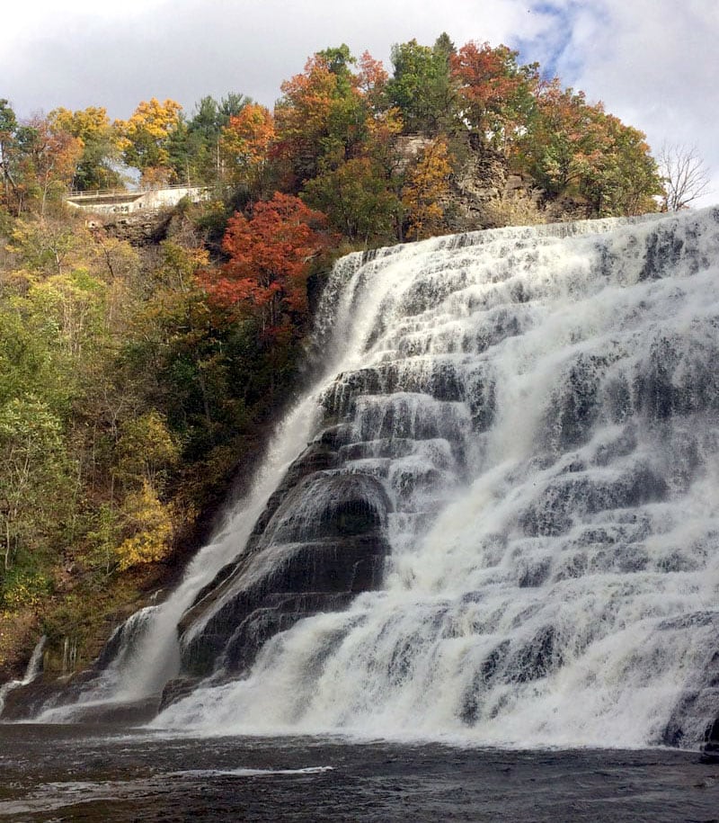 Ithaca New York Waterfall