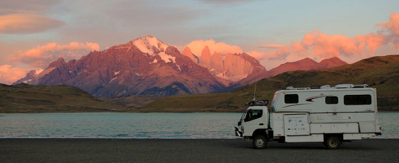 Laguna Amarga. Near Torres Del Paine National Park Chile