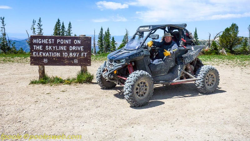 ORV 10897 Feet Elevation