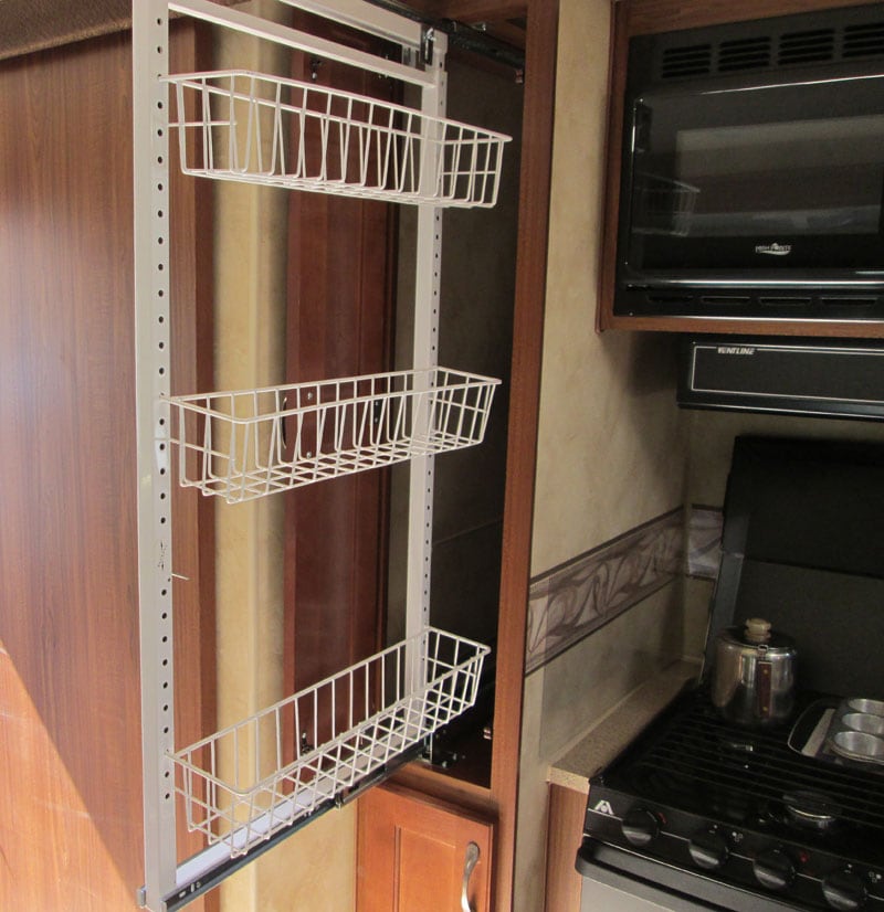 Pull Out Pantries With More Storage - Truck Camper Magazine