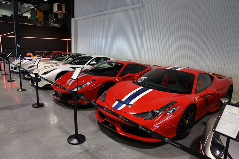Prestige Auto Quebec Ferrari