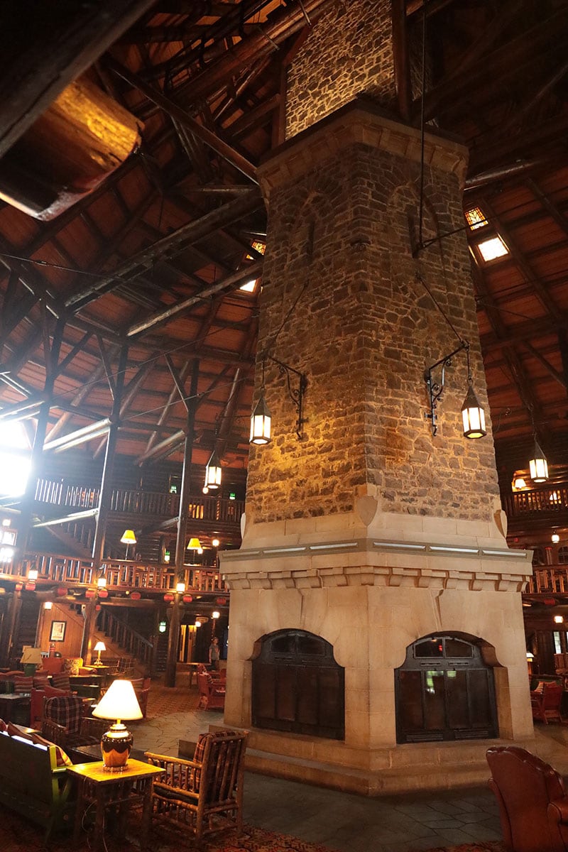 Quebec Chateau Fireplace
