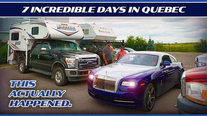 Truck Camping In Quebec Canada