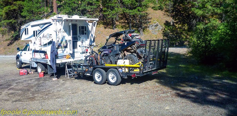 Towing ORV Arctic Fox Camper