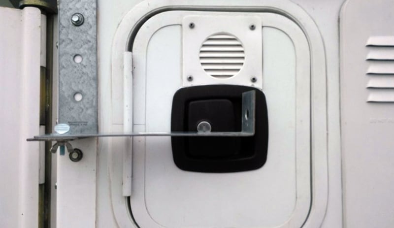 Power Cord And Water Hose Bracket