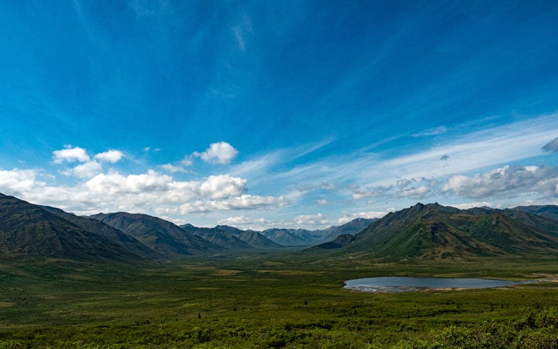 Dempster Sky And Mountains