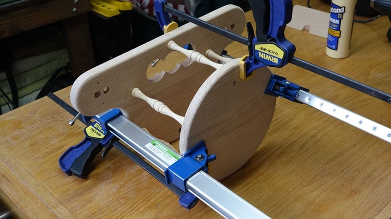 RV USB Charging Station made from Oak