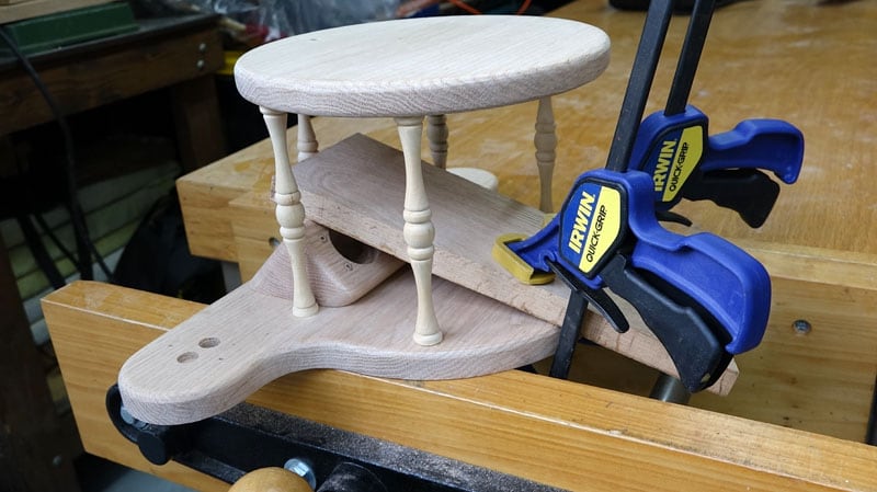 RV USB Charging Station being built