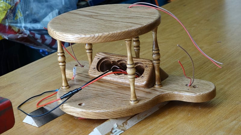 RV USB Charging Station going together