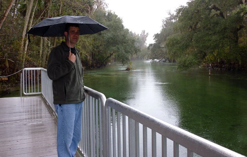 Rain At Blue Spring State Park