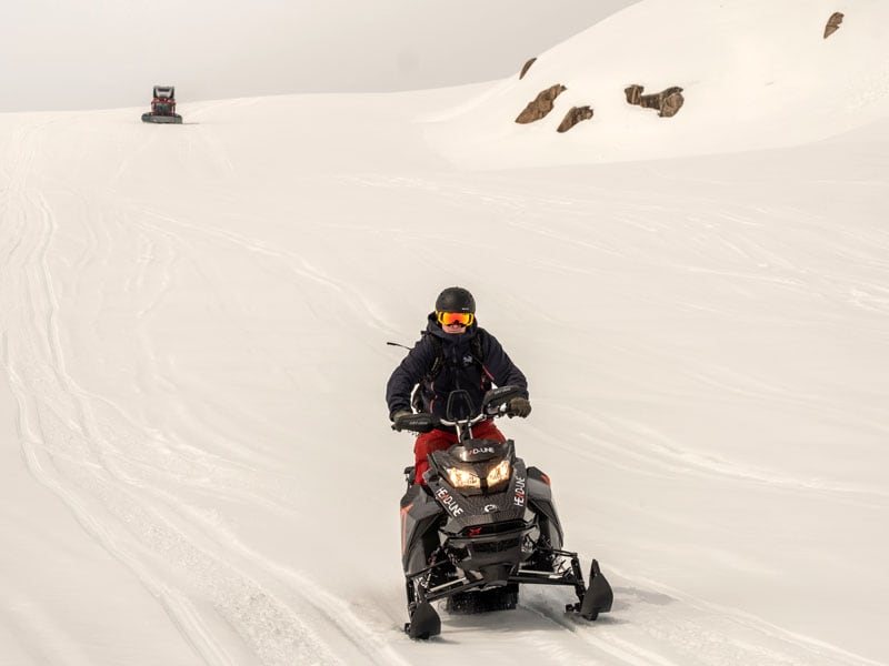 Snowmobile Ice Cap Adventures