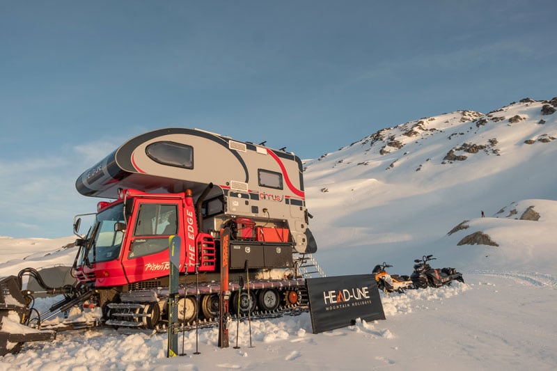 Truck Camper Perfect Fit For Snowcat