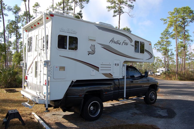 Truck Campers In The Everglades