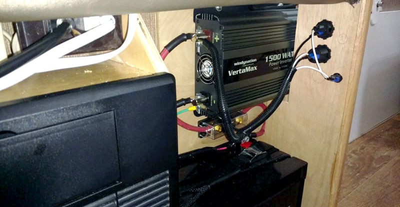 VertaMax 1500 Watt Inverter Installed