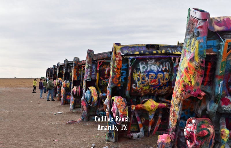 Cadillac Ranch Texas Cars