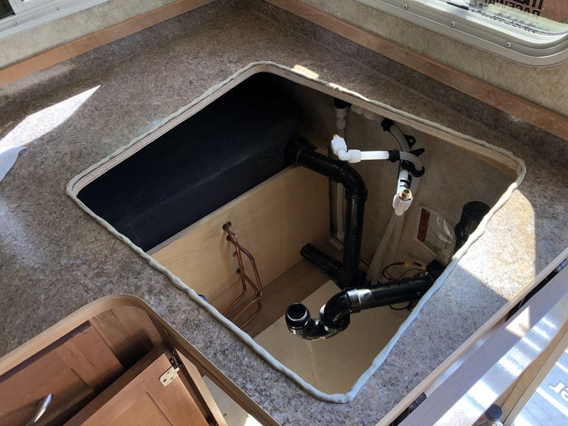 Sink Faucet and Shower Head Mod - Truck Camper Magazine