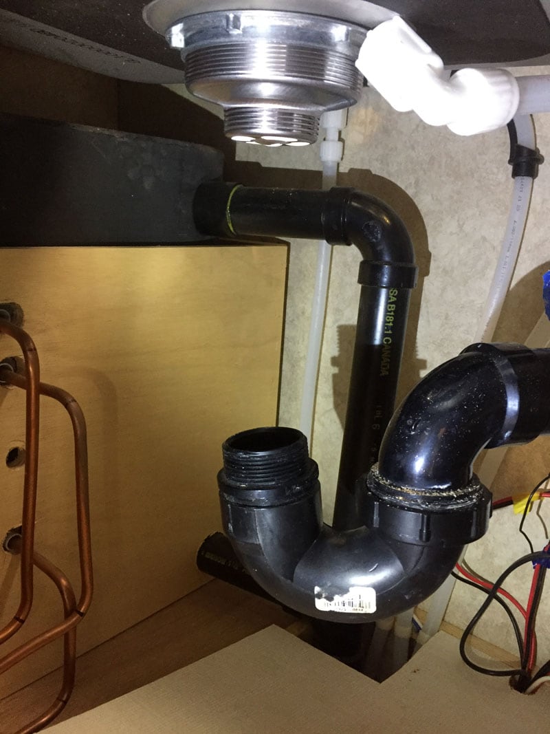 Camper's Sink Plumbing