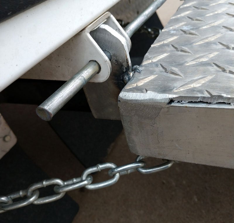 Entrance Step Hinge Step