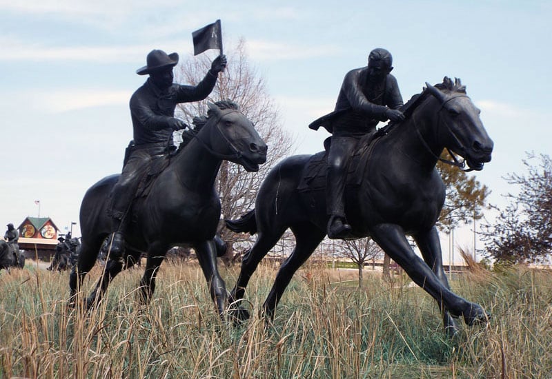 Land Rush Bronzes, Oklahoma