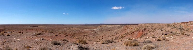 North From The Homolovi II Archeological Site