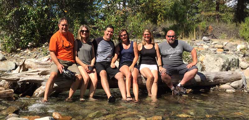 Cooling Off In The Creek