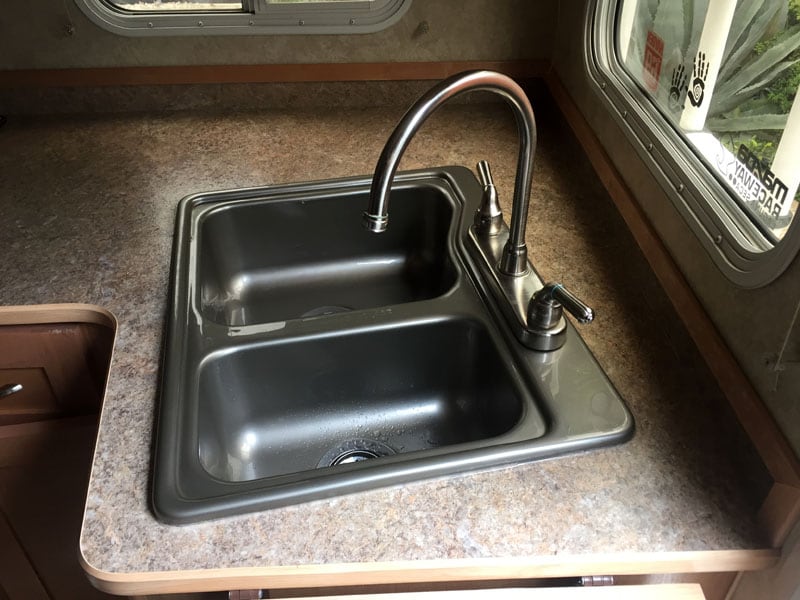 Old Camper Sink