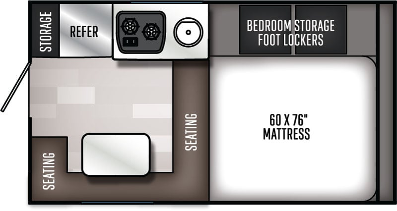 Palomino Rogue Floor Plan EB 1