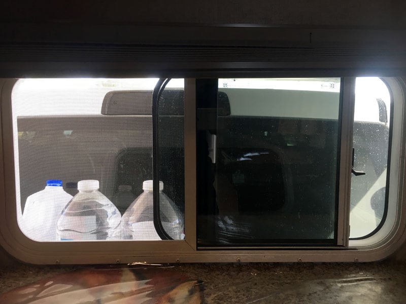 Arctic Fox Camper Passthrough Window